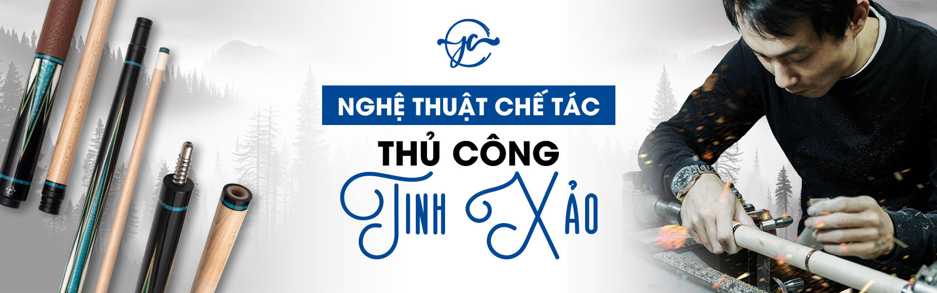 CƠ BIDA JCCUES - CHẾ TÁC THỦ CÔNG - CƠ JC