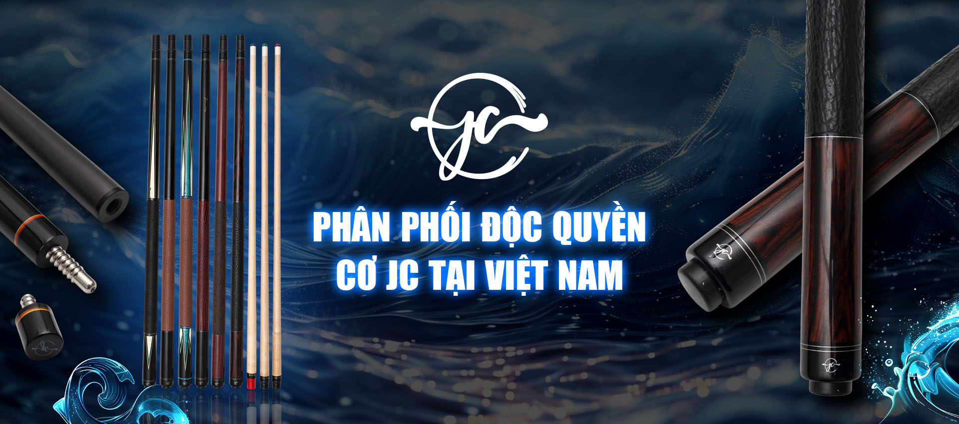 JC Cues - Cơ Bi A, Cơ Bi Da Chính Hãng | Gậy Bi A Cao Cấp